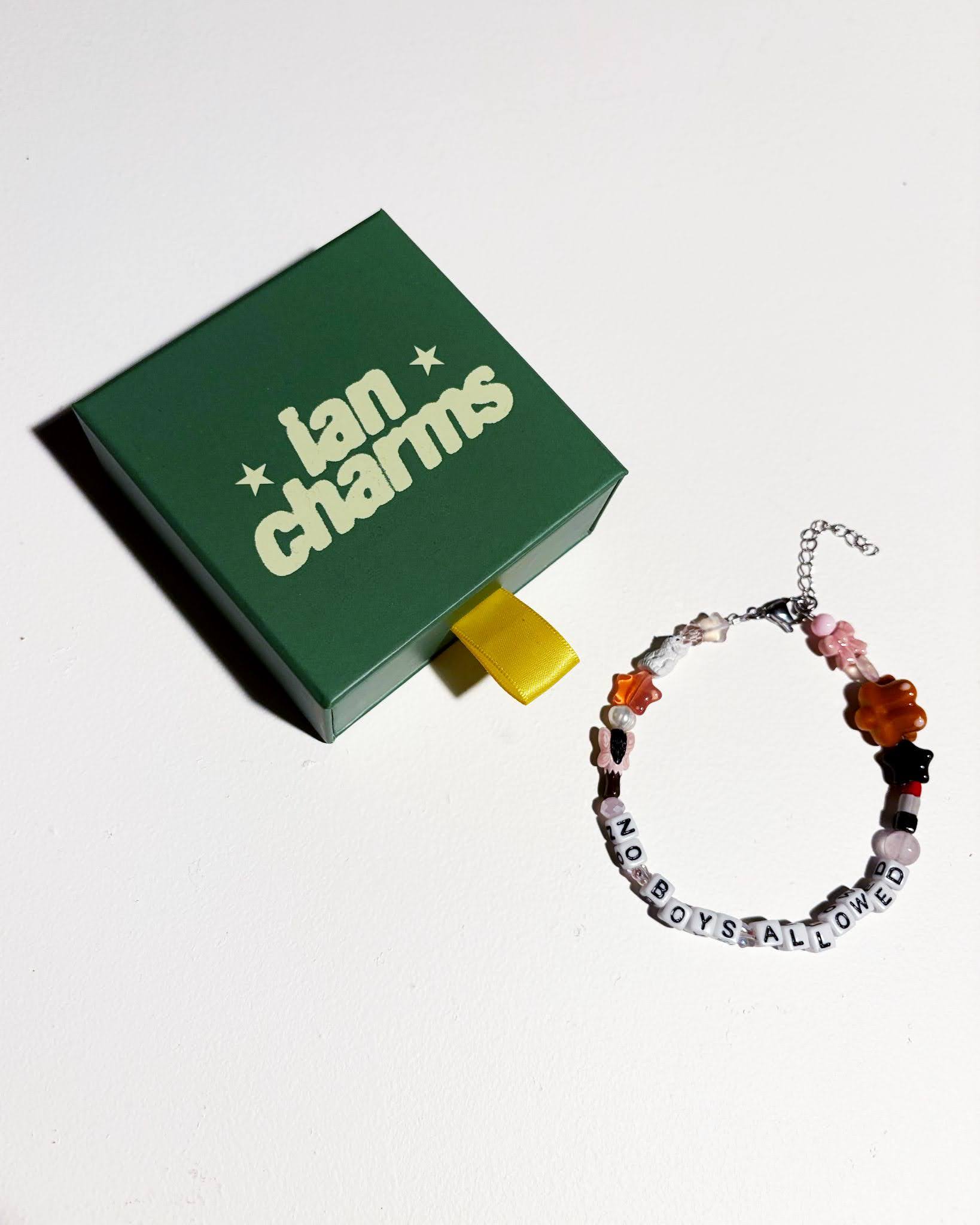 No Boys Allowed x Ian Charms Anklet
