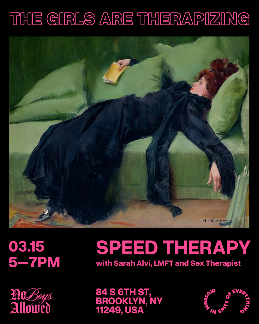 THE GIRLS ARE THERAPIZING