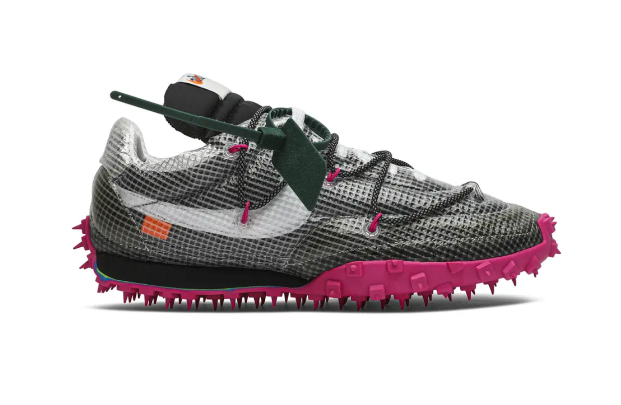 SHOES - Off-White x Wmns Waffle Racer 'Fuchsia'