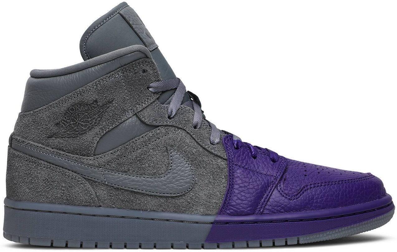SHOES - Sheila Rashid x Air Jordan 1 Mid 'UNITE' Purple/Grey